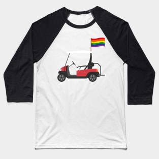 Lgbt Flag Patriotic Golf Wear USA Strong Golf Cart Baseball T-Shirt